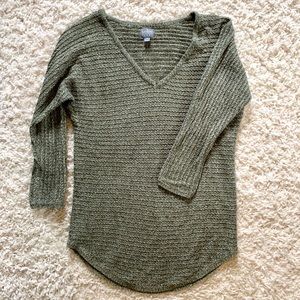 Lightweight 3/4 sleeve sweater, size XS